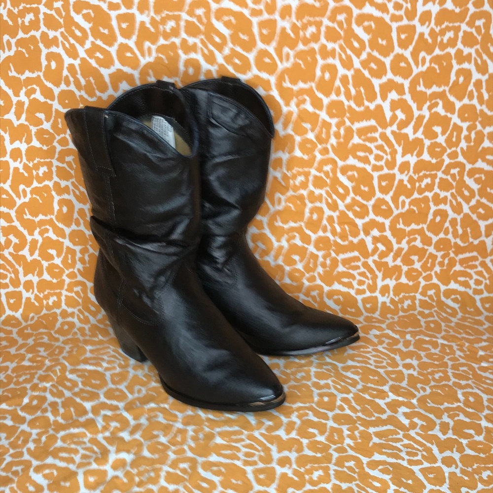 Dingo Olivia Leather Cowgirl Boots